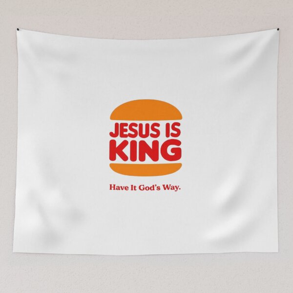 Item preview, Jesus is the King designed and sold by urbantrendvault.