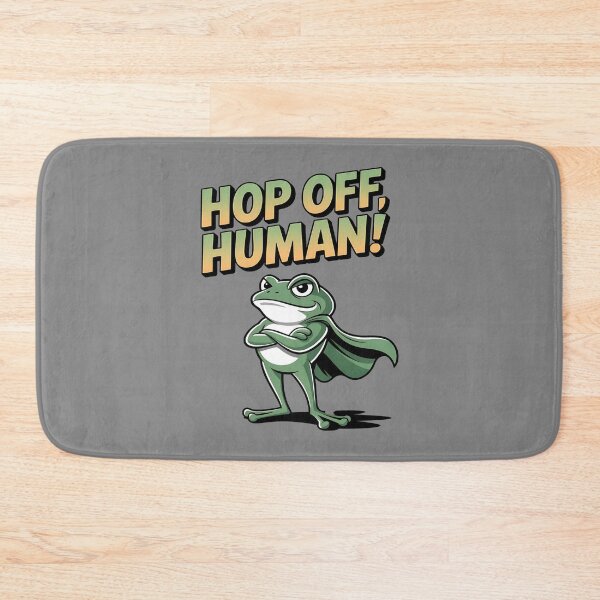 Item preview, grumpy frog - antisocial animal - zero hops given - lazy mood - funny introvert frog - frog bard - druid frog - rogue frog - fantasy parody - coffee frog - frog at work - relatable frog designed and sold by JansenGS.