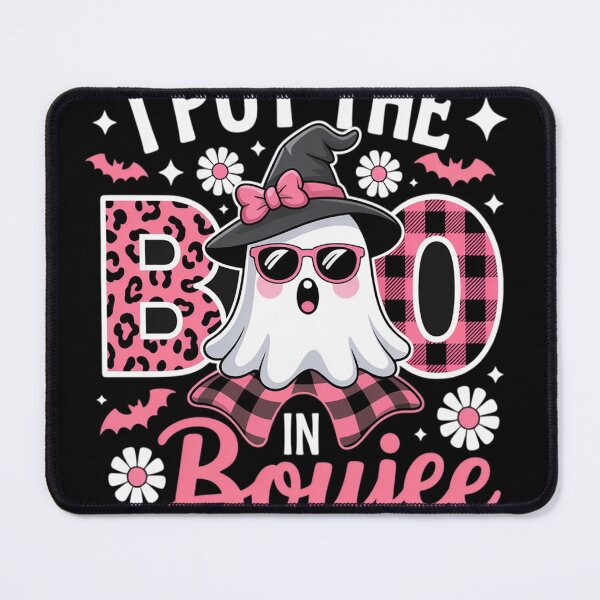 Item preview, I Put The Boo in Boujee Ghost Happy Halloween designed and sold by FluoroWave.
