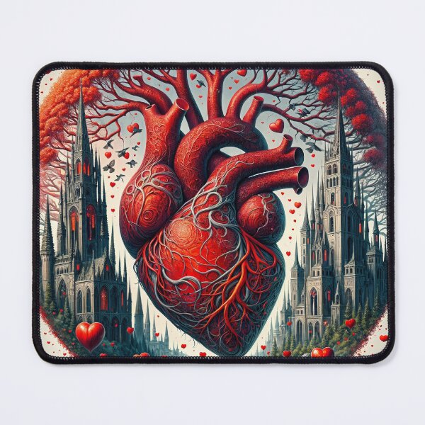 Item preview, Heart Between Two Worlds designed and sold by Undersea Ai Art.