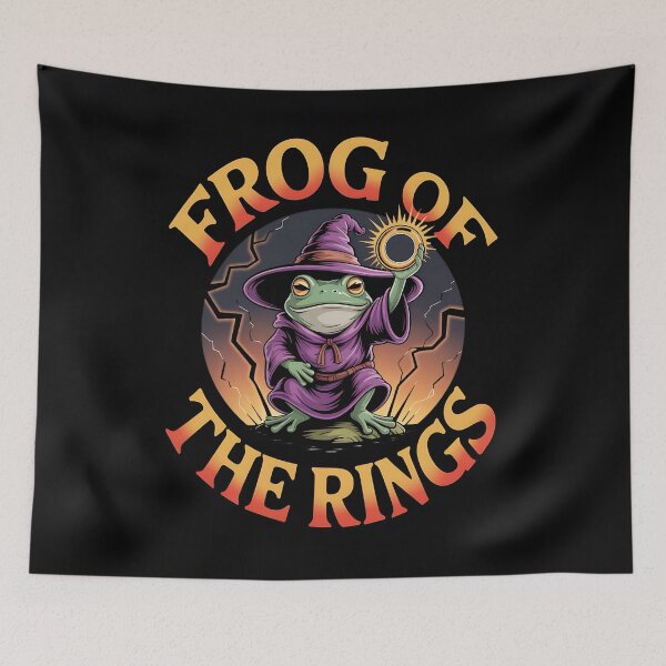 Item preview, Frogcore - frog aesthetic - weird frog - cute frog humor - frogs are friends - surreal frog - absurd humor - random animals - fantasy frog - cute monster - magical frog - frog wizard designed and sold by JansenGS.