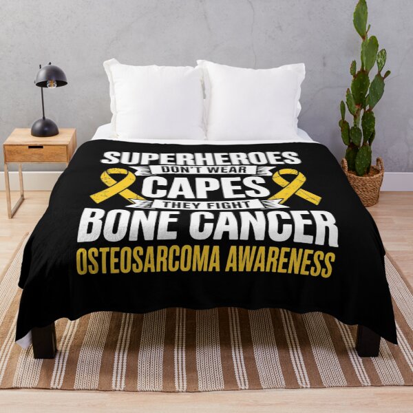 Item preview, Osteosarcoma Awareness Yellow Ribbon Fighter Bone Cancer designed and sold by catsdothingz.