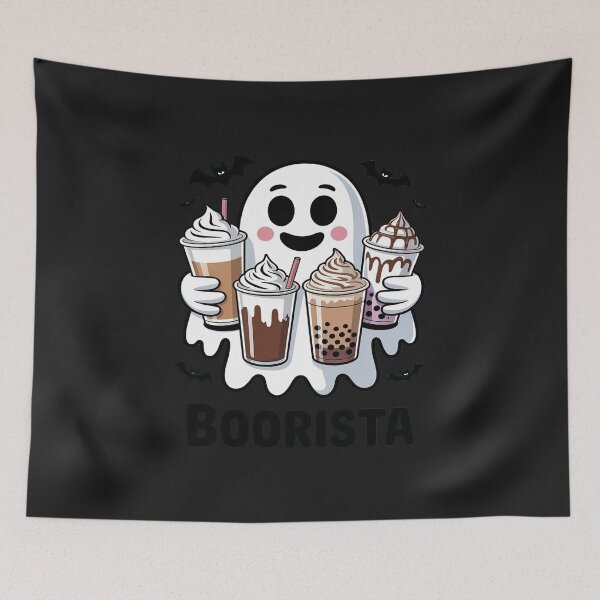 Item preview, Boorista Ghost  Ghost Barista designed and sold by Rackaam.