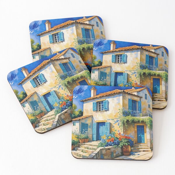 Item preview, House in the bay designed and sold by Undersea Ai Art.