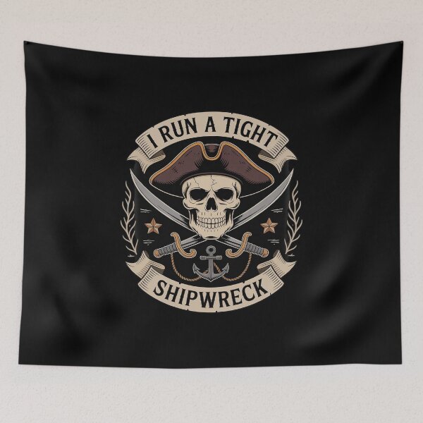 Item preview, I Run A Tight Shipwreck designed and sold by FluoroWave.