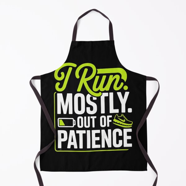 Item preview, I Run Mostly Out of Patience designed and sold by FluoroWave.