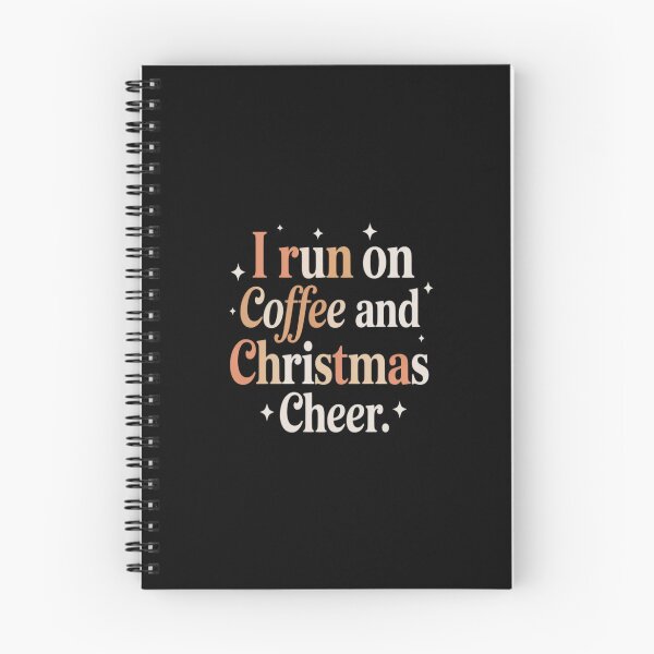Item preview, I Run On Coffee & Christmas Cheer designed and sold by FluoroWave.