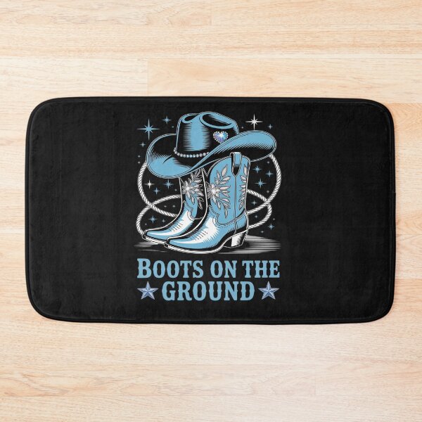 Item preview, Boots On The Ground Country Western Cowboy Cowgirl Hat Boots designed and sold by Rackaam.