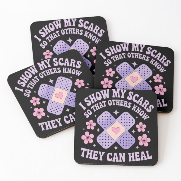 Item preview, I Show My Scars Others Know SO That They CAN HEAL designed and sold by FluoroWave.