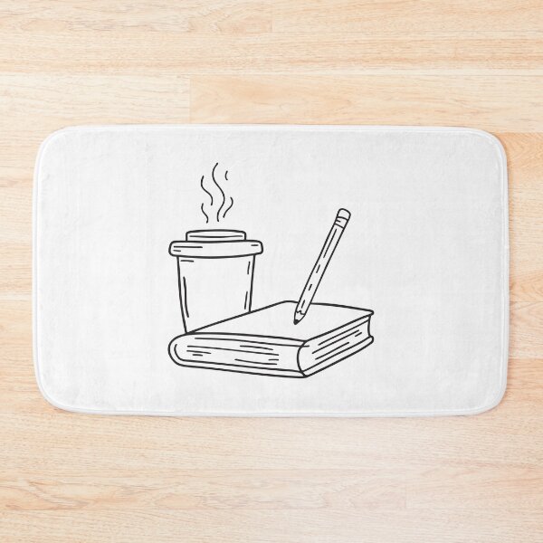Item preview, A travel journal beside a cup with a pencil on top   designed and sold by rasagamastore.