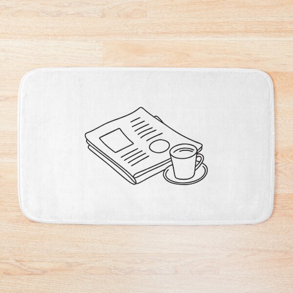 Item preview, A tray lying by a folded newspaper, showing a teacup ring   designed and sold by rasagamastore.