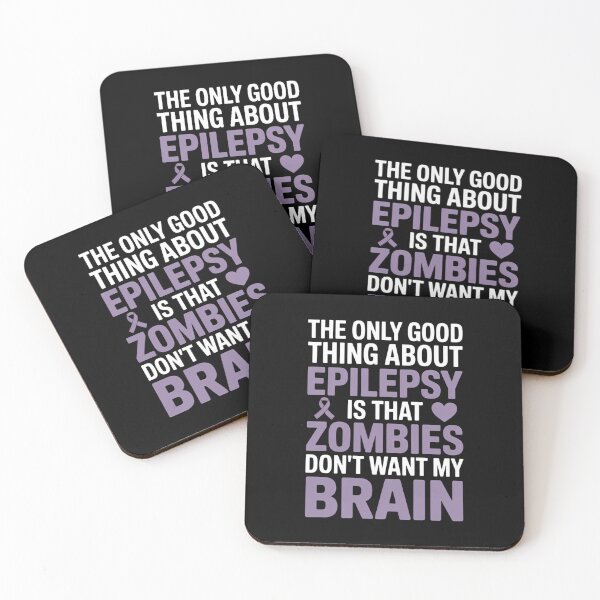 Item preview, Brain Epilepsy Awareness Funny designed and sold by tiemacopaxer.