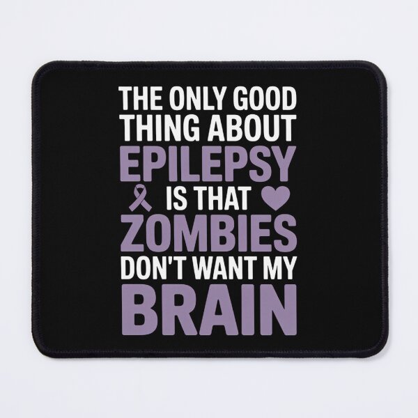 Item preview, Brain Epilepsy Awareness Funny designed and sold by tiemacopaxer.