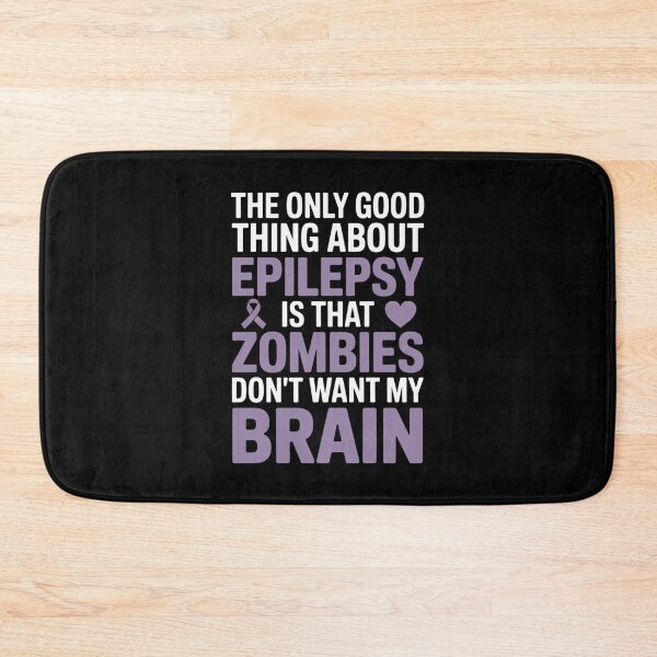 Item preview, Brain Epilepsy Awareness Funny designed and sold by tiemacopaxer.