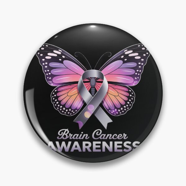 Item preview, Brain Cancer Awareness Butterfly Lovers designed and sold by Rackaam.