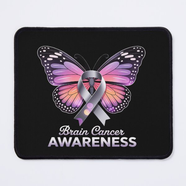 Item preview, Brain Cancer Awareness Butterfly Lovers designed and sold by Rackaam.