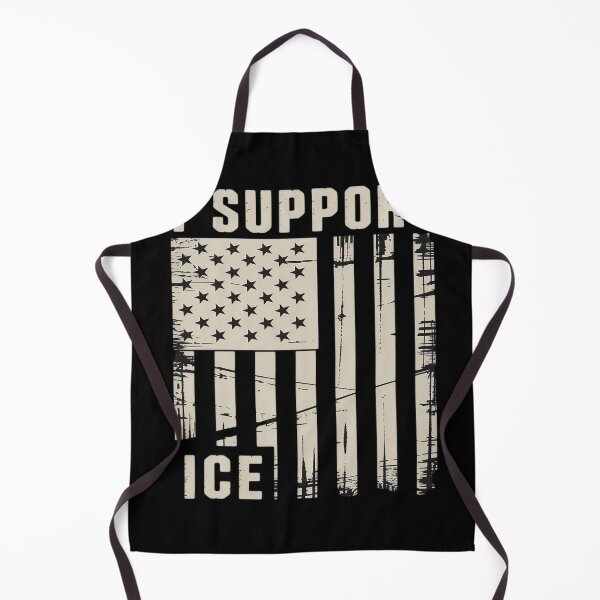Item preview, I Support ICE, Immigration Officers American Flag Vintage designed and sold by FluoroWave.