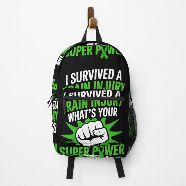 Item preview, Brain Injury Awareness TBI Brain Injury Survivor designed and sold by tiemacopaxer.