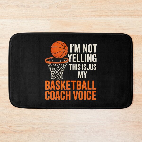 Item preview, Basketball Coach Voice Funny Sports Coaching Humor designed and sold by huftyfnruppe.