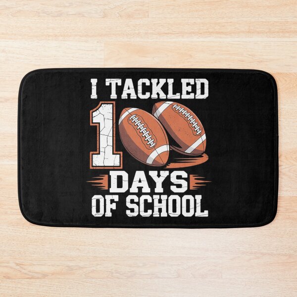 Item preview, I Tackled 100 Days School 100th Day Football Student Teacher designed and sold by Voidbinder.