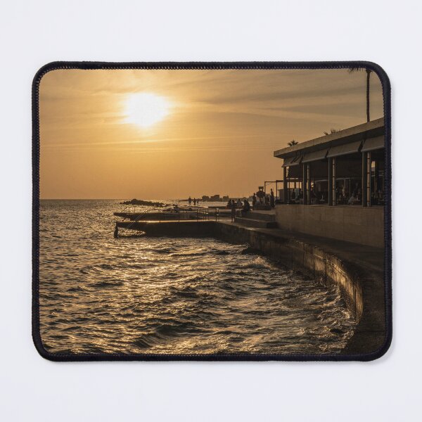 Item preview, Pathos Waterfront golden sunset designed and sold by hawkie.