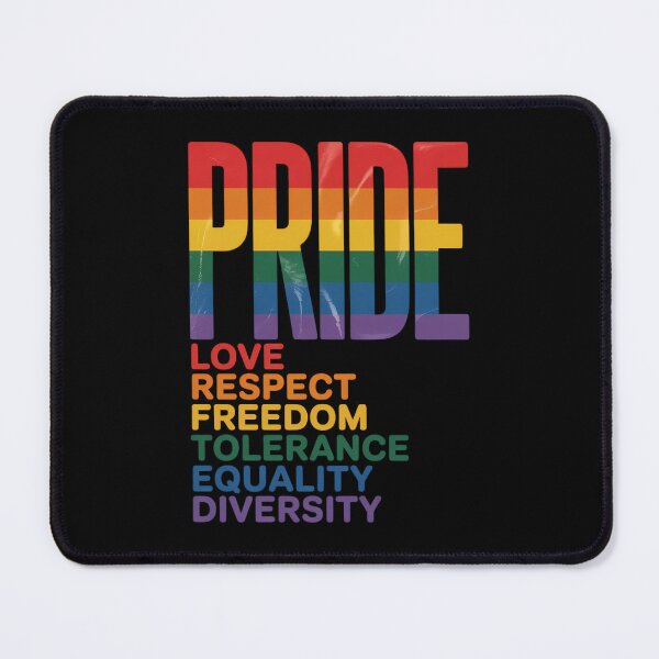 Item preview, 2026 Gay Pride Month Love Respect Freedom LGBTQ Rainbow designed and sold by IdunayaStore.