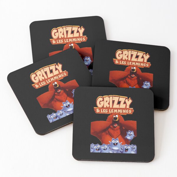 Item preview, Grizzy And The Lemmings Angry Bear designed and sold by thunderr299.