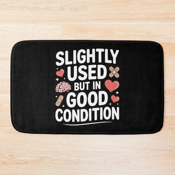 Item preview, Funny Slightly Used But In Good Condition Sarcasm Humor designed and sold by huftyfnruppe.