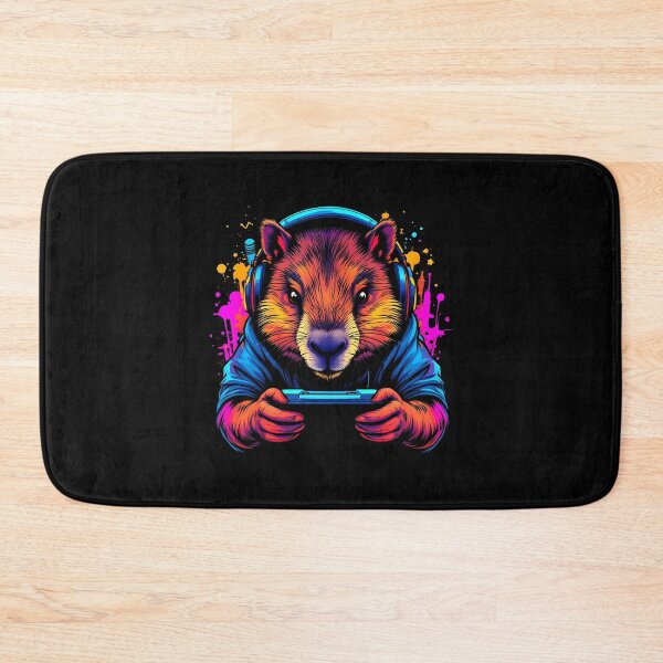 Item preview, Funny Capybara Gamepad Headphones Video Games Gamer designed and sold by odemsysyobst.