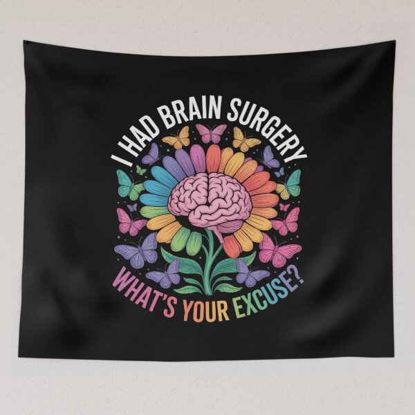 Item preview, Brain Tumor Awareness Brain Surgery designed and sold by tiemacopaxer.