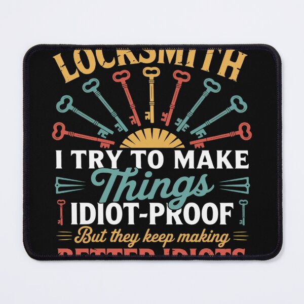 Item preview, I Try to Make Things Idiot - Locksmithing Lock Picker designed and sold by Voidbinder.