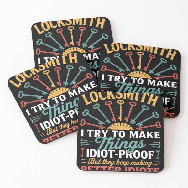Item preview, I Try to Make Things Idiot - Locksmithing Lock Picker designed and sold by Voidbinder.