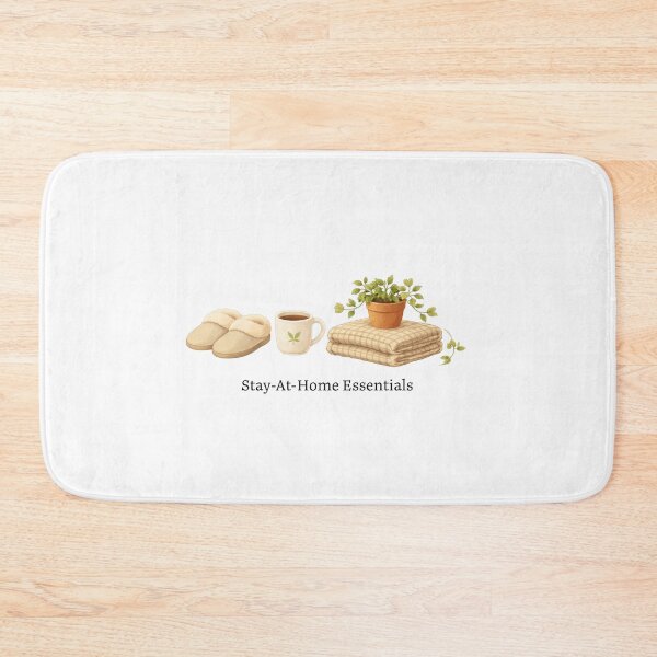 Item preview, Cozy Home Comforts | Slippers, Coffee & Houseplant designed and sold by thtCMRAguy.