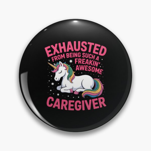 Item preview, Caregiver Caregiving Carer Cute Unicorn designed and sold by tiemacopaxer.