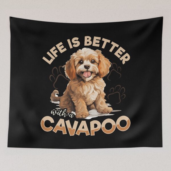 Item preview, Cavapoo Dog Breed Pet Life Is Better With A Cavapoo designed and sold by odemsysyobst.