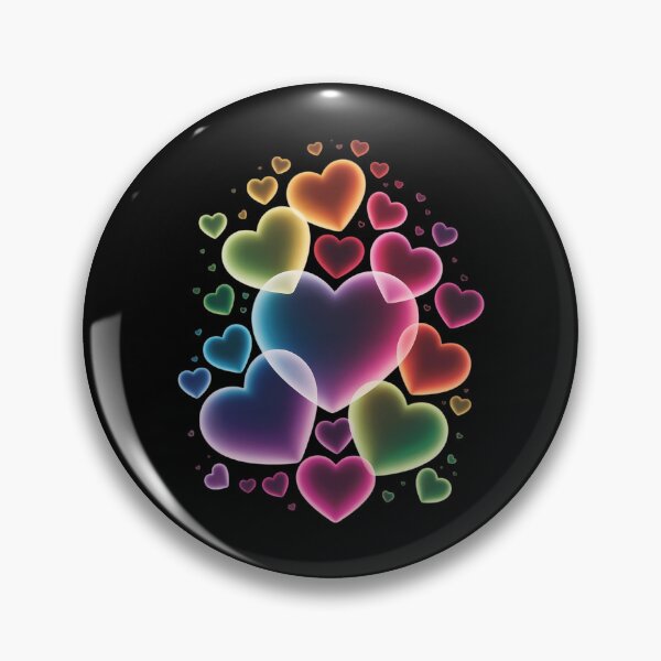 Item preview, Beautiful Pride Floating Rainbow Hearts - LGBTQ  designed and sold by IdunayaStore.