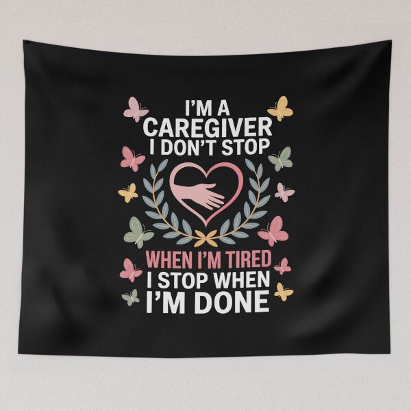 Item preview, Caregiver Funny Tired Caregiving designed and sold by tiemacopaxer.