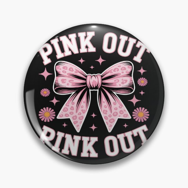Item preview, Breast Cancer Pink Out Football Breast Cancer Awareness designed and sold by Rackaam.