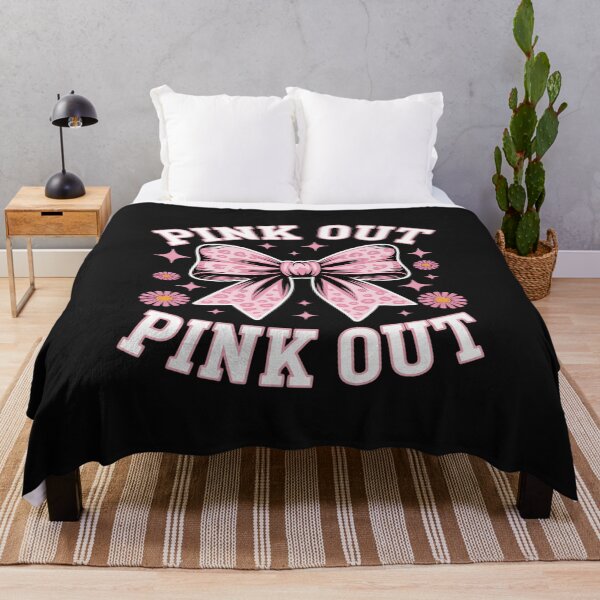 Item preview, Breast Cancer Pink Out Football Breast Cancer Awareness designed and sold by Rackaam.