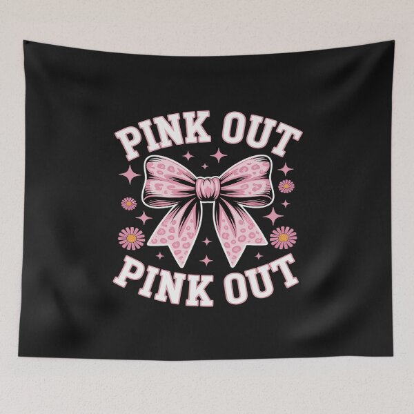 Item preview, Breast Cancer Pink Out Football Breast Cancer Awareness designed and sold by Rackaam.