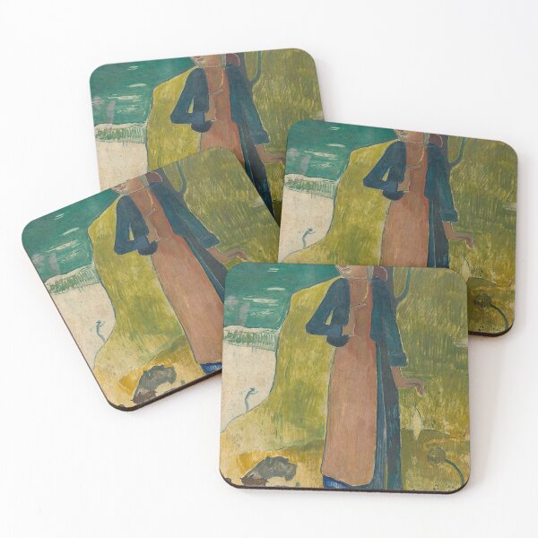 Item preview, Breton Girl Spinning – Paul Gauguin designed and sold by Art Outlaws.