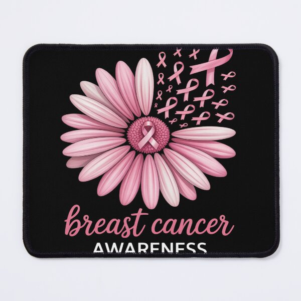 Item preview, Breast Cancer Support Floral Pink Ribbons Fighter October designed and sold by Rackaam.