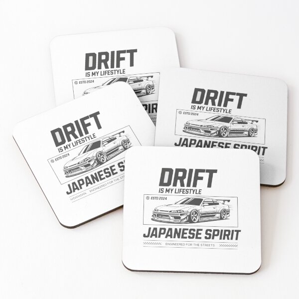 Item preview, Retro Drift Racing Art — JDM Tuner Car Illustration | Street Performance Style designed and sold by HBDStudio.