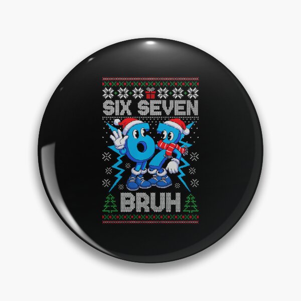 Item preview, 67 Six Seven Christmas Bruh Funny Italian Brainrot Meme  designed and sold by Akiraaa33.