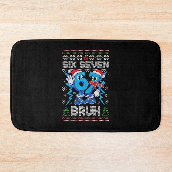 Item preview, 67 Six Seven Christmas Bruh Funny Italian Brainrot Meme  designed and sold by Akiraaa33.