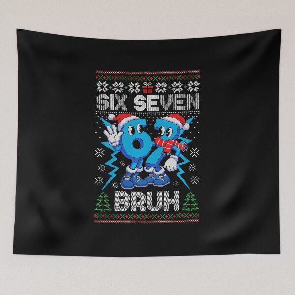 Item preview, 67 Six Seven Christmas Bruh Funny Italian Brainrot Meme  designed and sold by Akiraaa33.