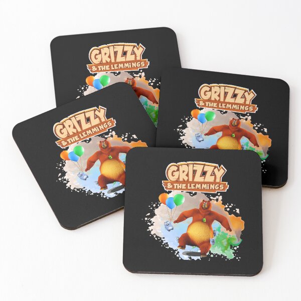 Item preview, Grizzy And The Lemmings Balloon Fun designed and sold by thunderr299.