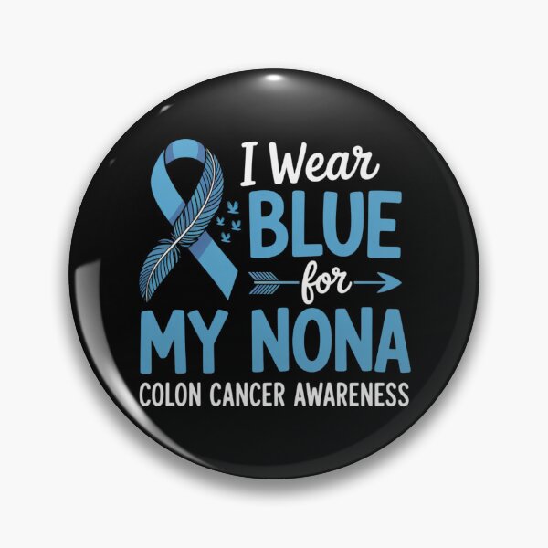 Item preview, I Wear Blue for My Nona Colon Cancer Awareness designed and sold by Voidbinder.