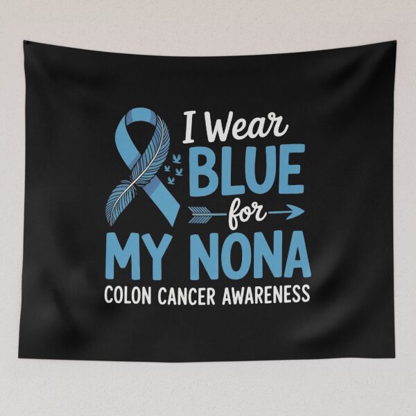 Item preview, I Wear Blue for My Nona Colon Cancer Awareness designed and sold by Voidbinder.
