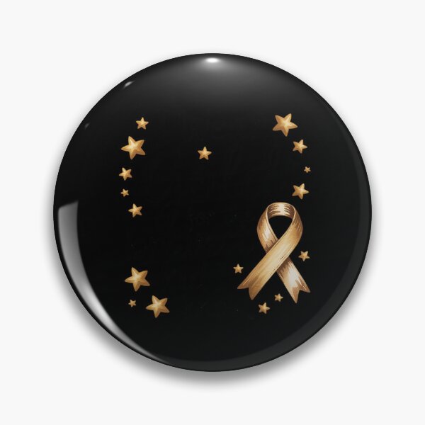 Item preview, I Wear Gold for The Bravest Kid I Know, Childhood Cancer designed and sold by Voidbinder.